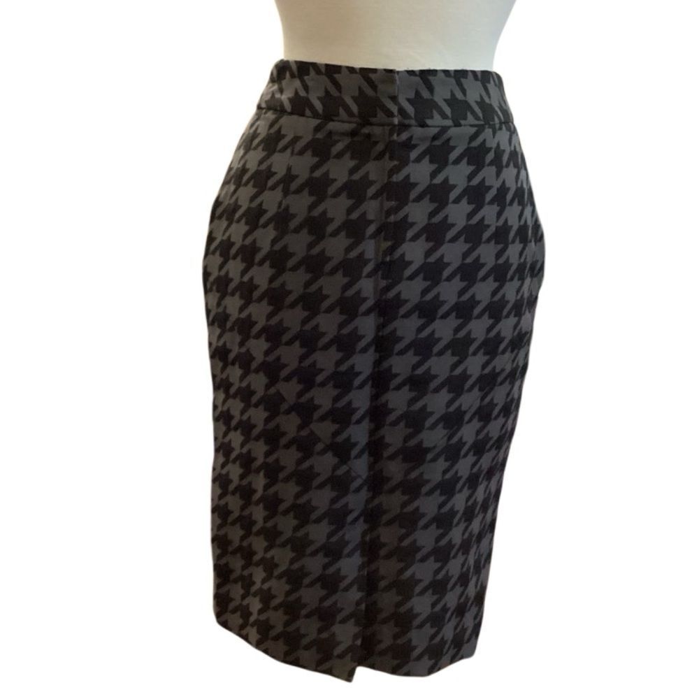 Worthington Houndstooth Pencil Skirt Size 4 - Picture 9 of 12